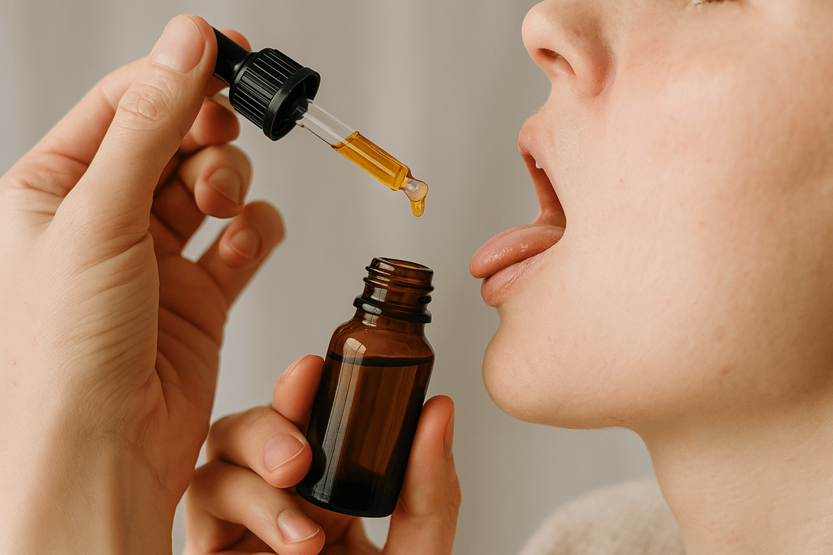 consumo de aceite de CBD