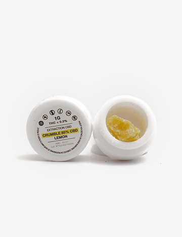 🎁 Crumble Lemon Haze - 85 % CBD (100 % de descuento)