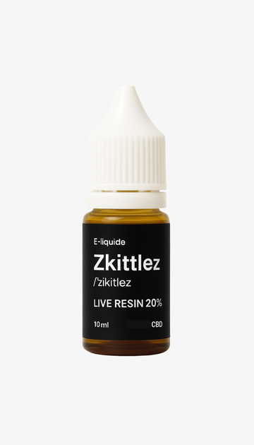 🎁 E-liquide Zkittlez 20% CBD (100% off)