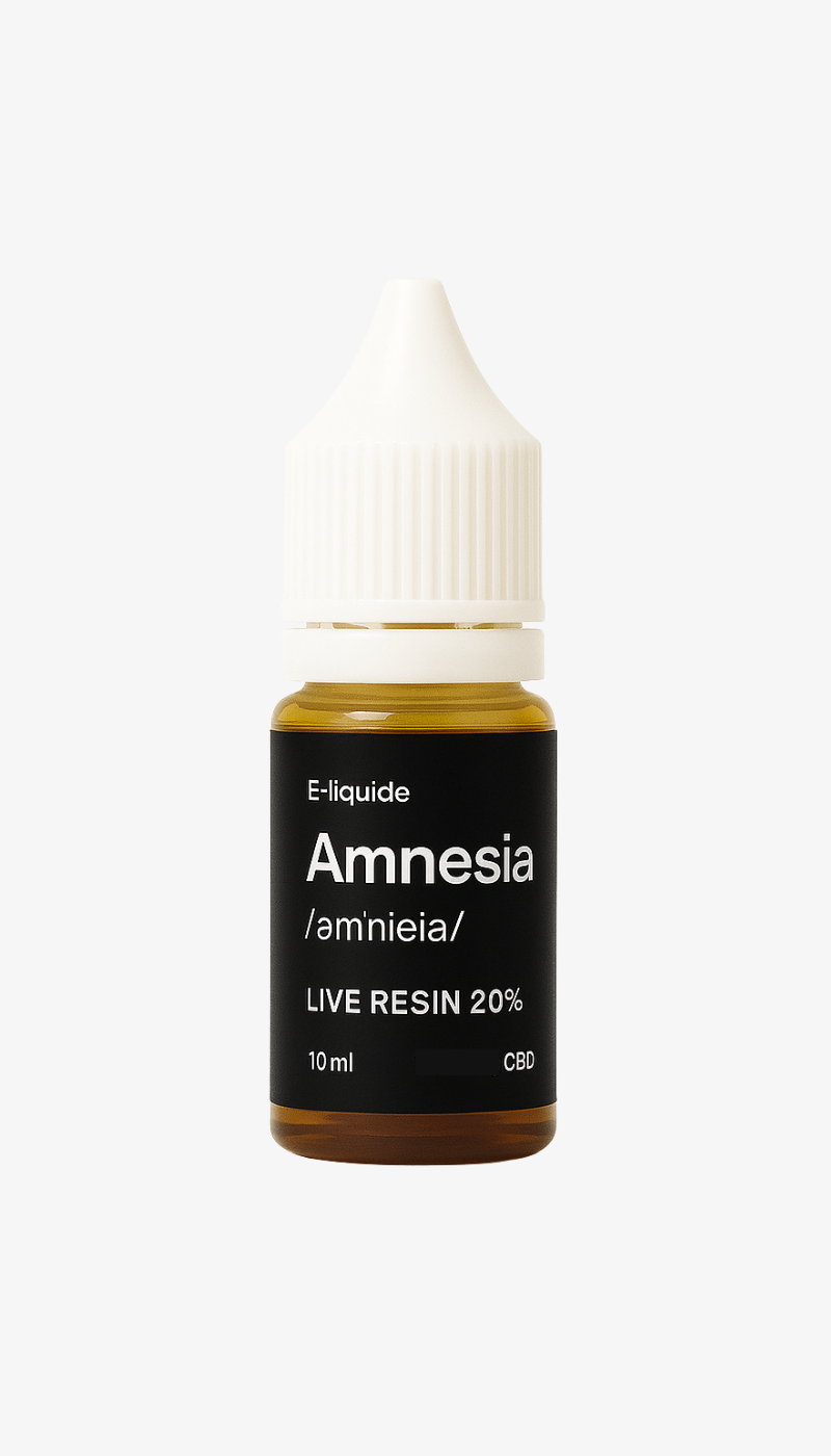 🎁 Amnesia 20% CBD e-liquid (100% de descuento)