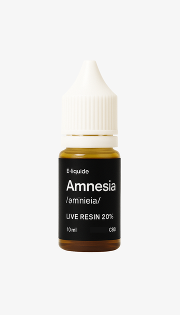 🎁 Amnesia 20% CBD e-liquid (100% de descuento)