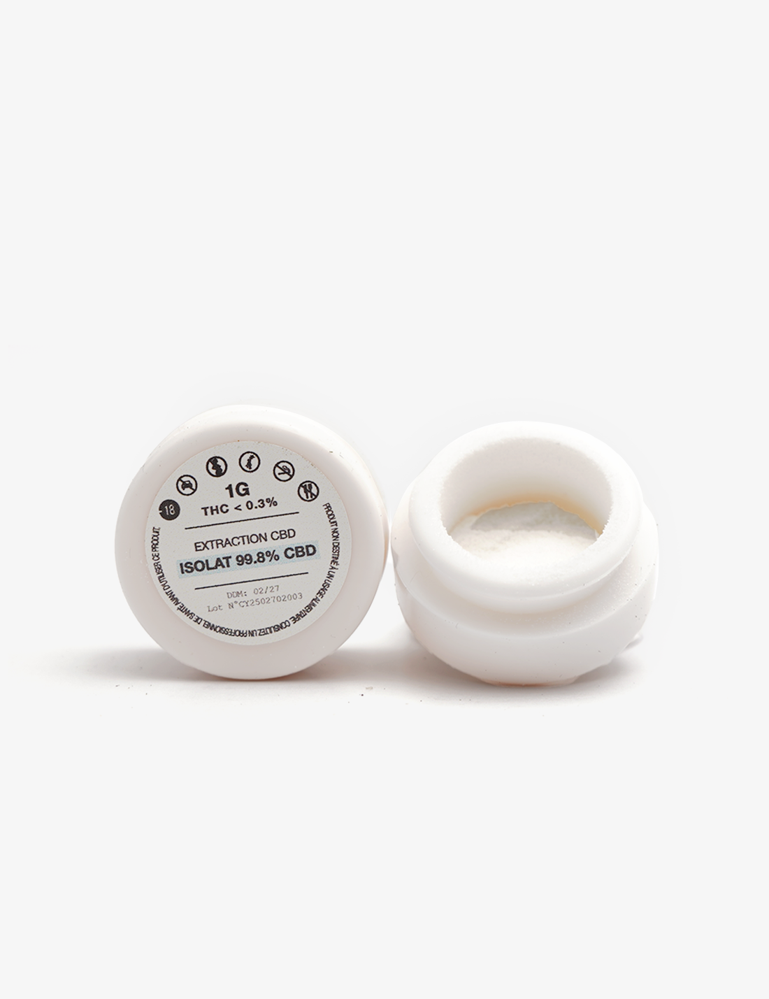 🎁 Isolat - 99,8% CBD (100% descuento)